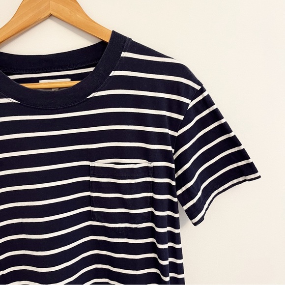 Madewell Striped Pocket Tee Dress - Picture 3 of 6